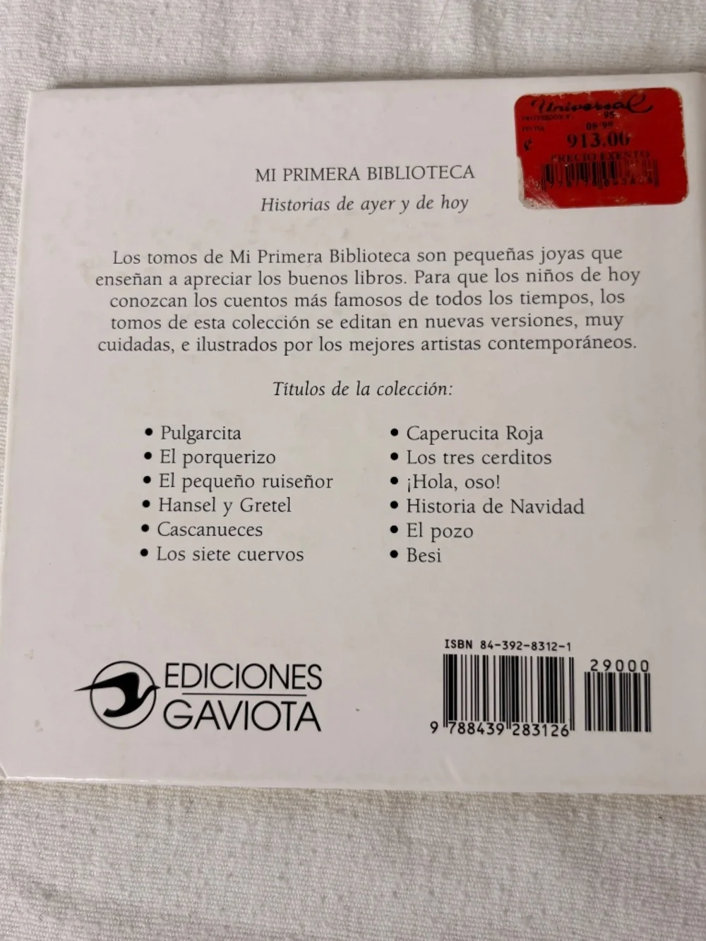 Vintage Besi (Spanish Edition) Hardback By Peggy Blakeley Iskender Gider 1997